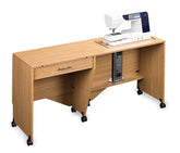 Sylvia Modèle 1600 Grande armoire modulaire pour machine à courtepointe et à coudre QuiltMate